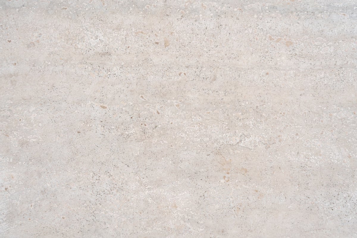 Honed marble finish